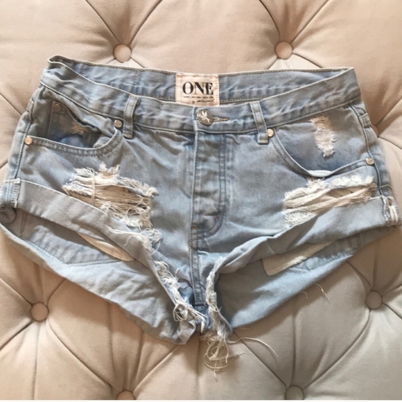 One Teaspoon Bandit Shorts - Picture 5 of 12